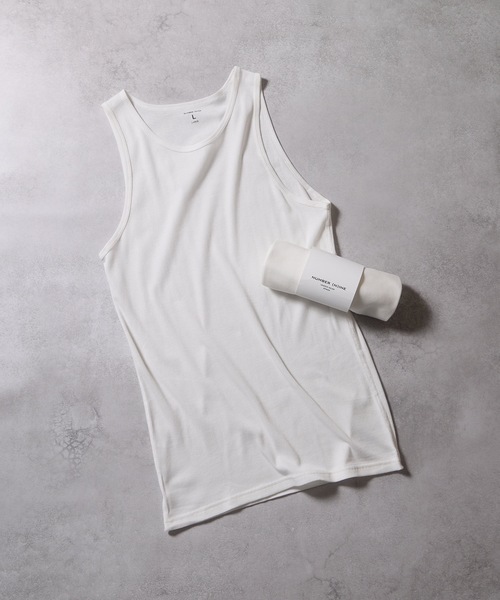 タンクトップ 2点セット NUMBER (N)INE（ナンバーナイン） タンクトップ 2 PACK SET RIB TANK