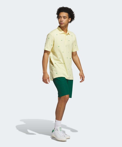 adidas ポロシャツ オリジナルスゴルフ モノグラム 半袖シャツ