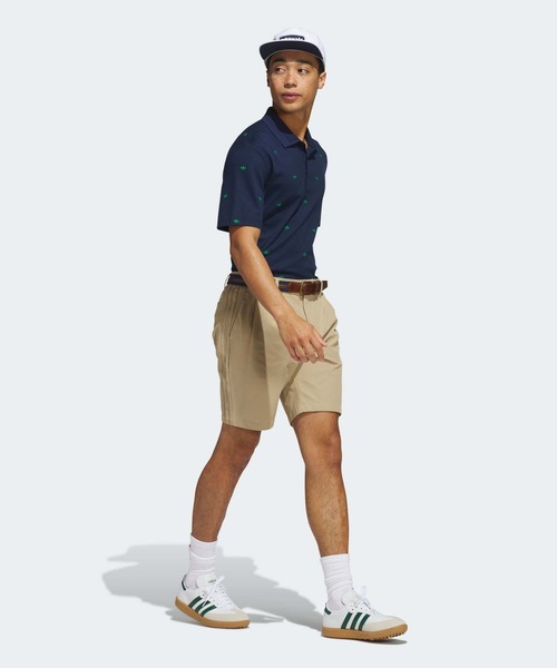 adidas ポロシャツ オリジナルスゴルフ モノグラム 半袖シャツ