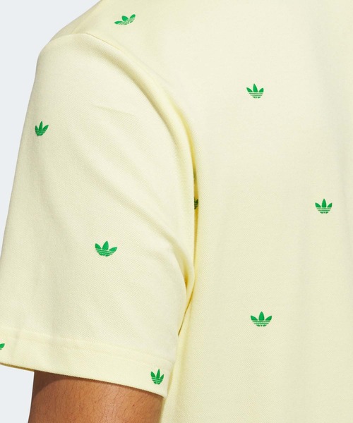 adidas ポロシャツ オリジナルスゴルフ モノグラム 半袖シャツ