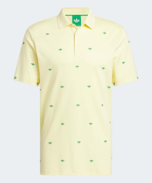 金*F様 adidas golf メンズポロシャツ 半袖 adidas ポロシャツ オリジナルスゴルフ モノグラム 半袖シャツ