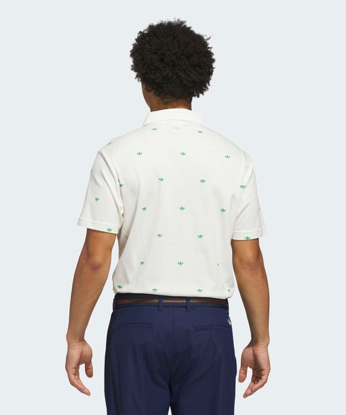 adidasオリジナルスゴルフ　モノグラム 半袖シャツ J/M アディダス 【オリジナルスゴルフ】モノグラム 半袖シャツ