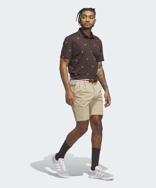 adidasオリジナルスゴルフ　モノグラム 半袖シャツ J/M アディダス 【オリジナルスゴルフ】モノグラム 半袖シャツ