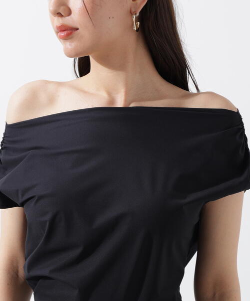 【完売必至】DIANE von FURSTENBERG オフショルダーワンピース DIANE von FURSTENBERG(ダイアンフォンファステンバーグ