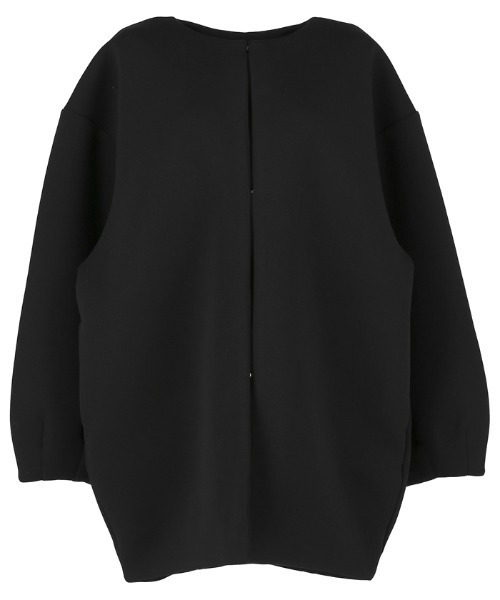 「coca（coca）」 ノーカラージャケット M アイボリー レディース_画像2