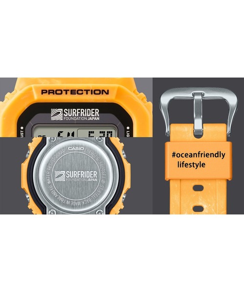 新品未使用限定GショックG-SHOCK surfrider Foundation Surfrider Foundation Japan x G-Shock G-5600SFJ-9 has a