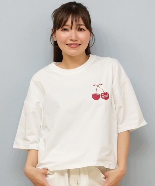 【raiプロフ必読 】Tシャツ「CAMPING GIRL TEE」 ムラサキスポーツ（MURASAKI SPORTS） uvカット tシャツ RIKKA FEMME