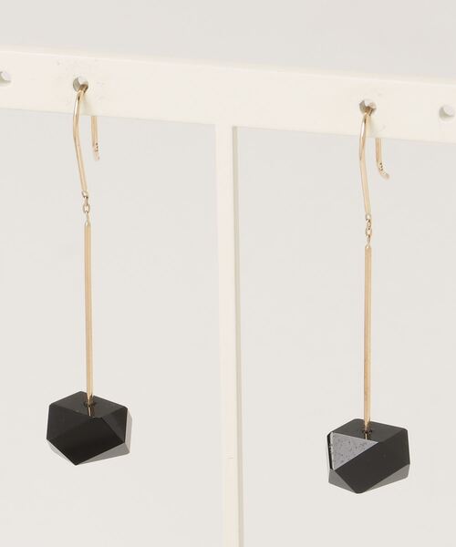 COCOSHNIK♡両耳ピアス COCOSHNIK 「COCOSHNIK」 ピアス（両耳用） 00 ブラック