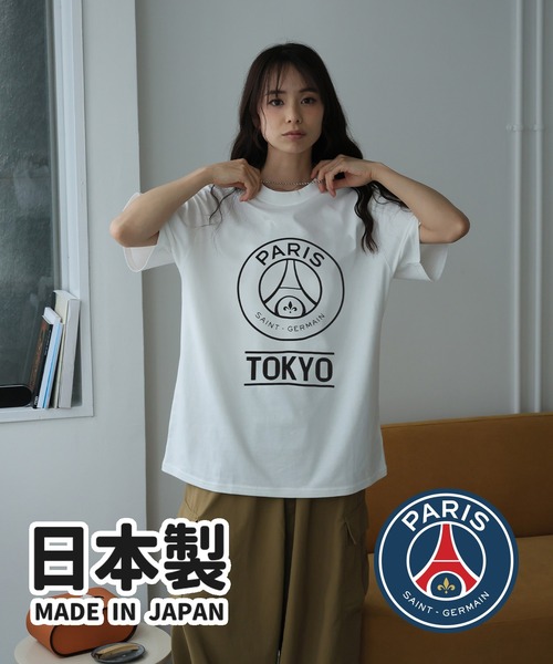 tシャツ 日本製 Paris Saint-Germain 東京/原宿/PARIS 半袖T