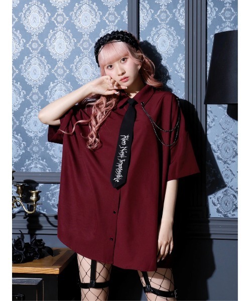 NOEMIE トップス ノエミー NOEMIE ゴシックフリルオープンショルダーセットアップ