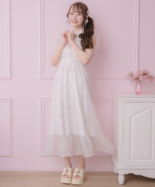 ROJITA（ロジータ） ワンピース 「予約販売スタート」フリルスリーブ花