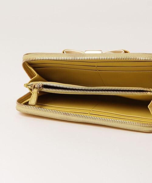 miu miu イエロー 三つ折り財布 MIU MIU - 新品 ミュウミュウ MIU MIU 3つ折り財布 マテラッセ