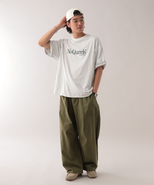 「RAGEBLUE」 半袖Tシャツ LARGE グレー メンズ