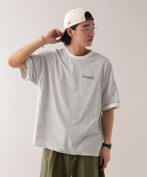 「RAGEBLUE」 半袖Tシャツ LARGE グレー メンズ