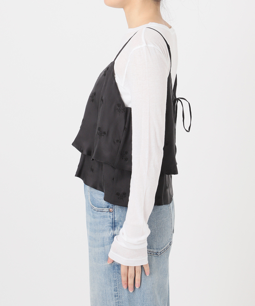 TICCA（ティッカ） キャミソール フラワー2wayビスチェ : ZOZOTOWN