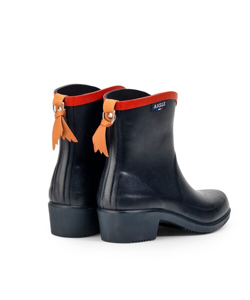 AIGLE レインブーツ 36 ブラック AIGLE 「AIGLE」 レインブーツ 36 ブラック レディース