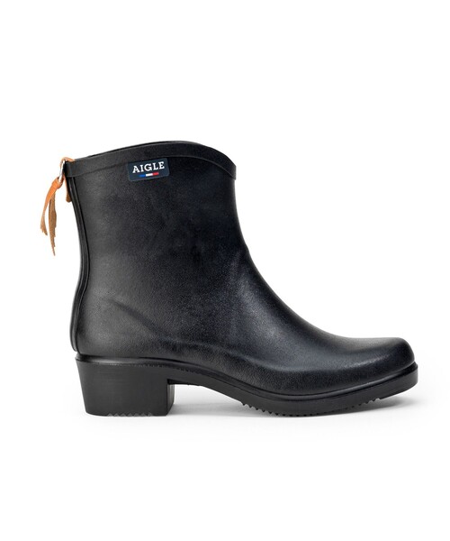 AIGLE レインブーツ 36 ブラック AIGLE 「AIGLE」 レインブーツ 36 ブラック レディース