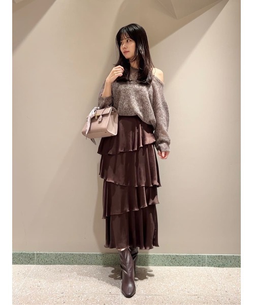 SNIDEL（スナイデル） ハンドバッグ ロールカバーパッドロックバッグ