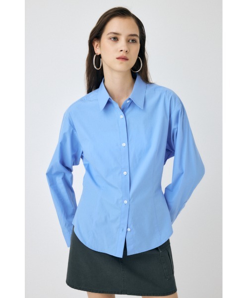 MOUSSY ブラウス シャツ 「25年AW新作」OVER SHOULDER FIT
