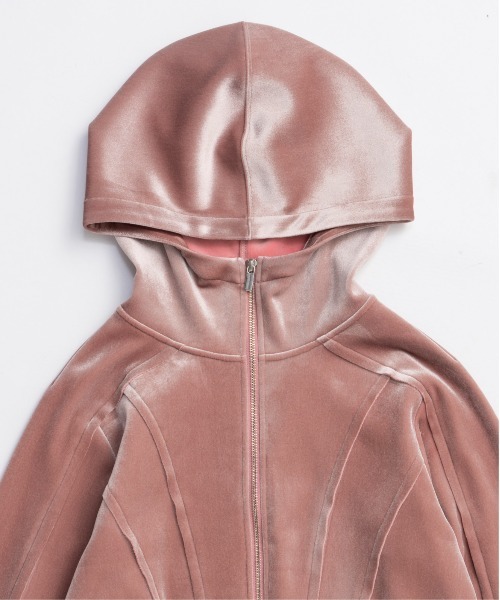 MAISON SPECIAL（メゾンスペシャル） パーカー Velor Cardboard Hoodie