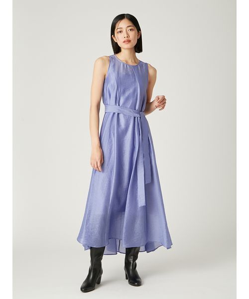 FRAY I.D ワンピース セミシアークリアラインワンピース