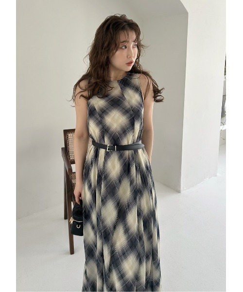 FRAY I.Dワンピース（新品） FRAY I.D ワンピース セミシアークリアラインワンピース