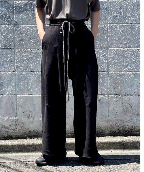 SHINYA KOZUKA Home baggy pants 23SS Lサイズ shinya23ss_baggy_blk2.jpg?t=