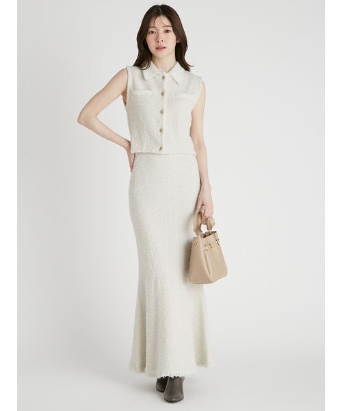 CELFORD（セルフォード） ワンピース メタルボタンジレニット