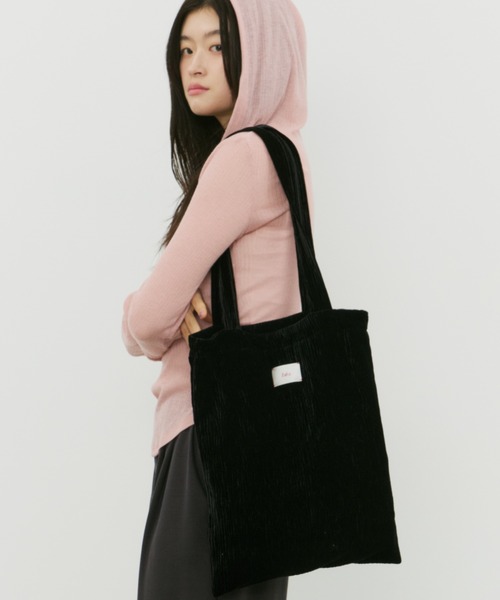 bita.（ビタ） トートバッグ プリーツベロアbita.トートバッグ