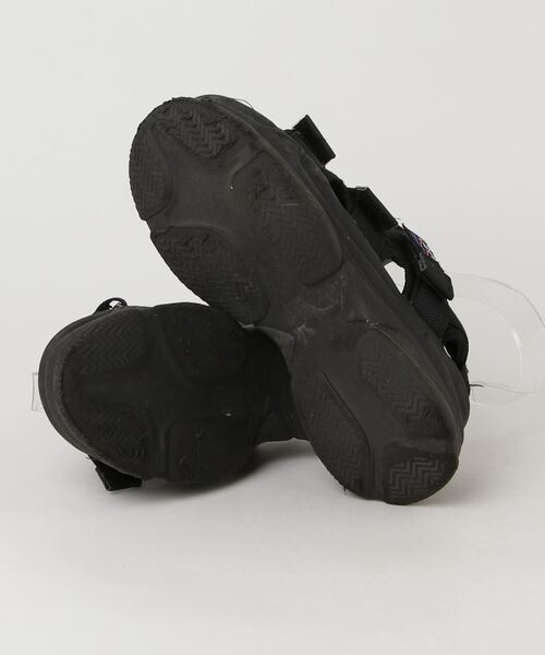 「Java」 フラットサンダル 22.5cm ブラック レディース_画像3