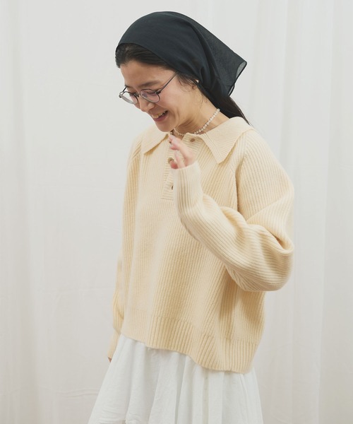 figlondon パフニット AMBIDEX Store l'atelier du savon/fig London/トップス/ニット