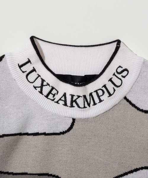 LUXE AKM PLUS タートルネック セーター ニット LUXEAKMPLUS(リュクス