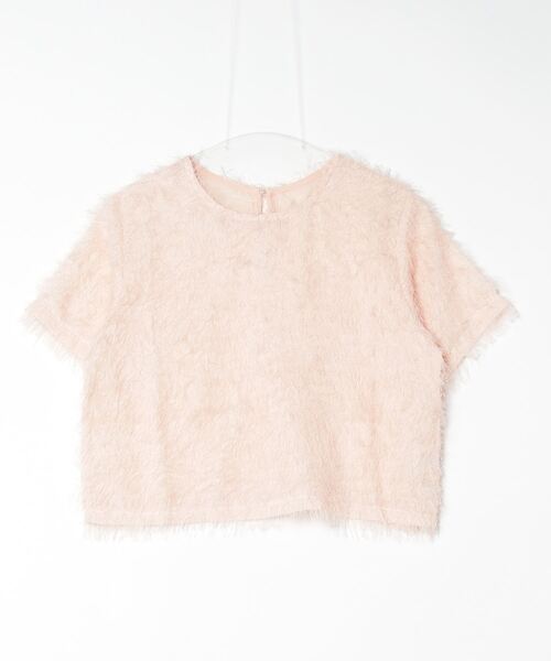 「paravion」 半袖ブラウス FREE オレンジ レディース_画像2