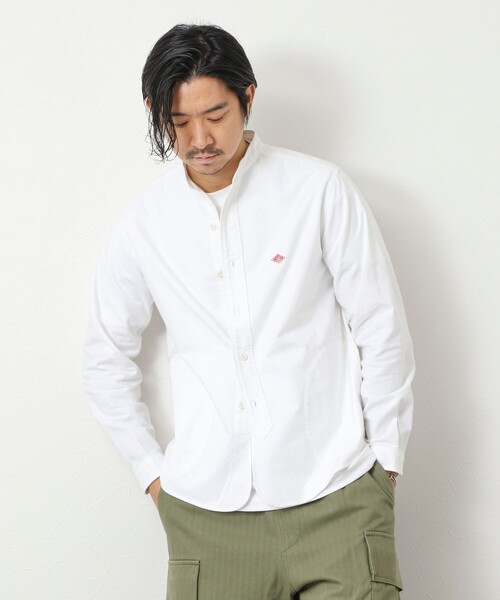 Danton シャツ 「DANTON/ダントン」DT-B0280 SOX BAND COLLAR