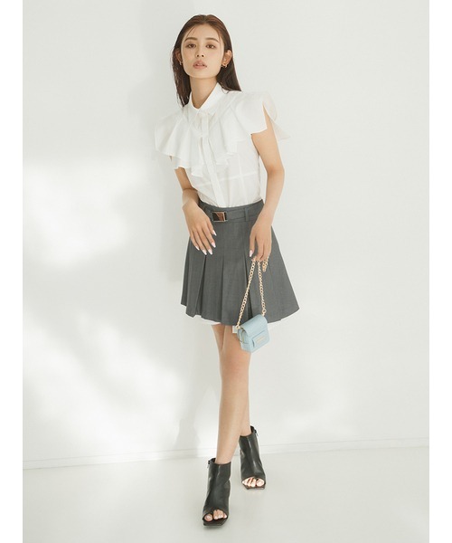 「LILY BROWN」 半袖シャツ ONE SIZE ブラック レディース_画像5