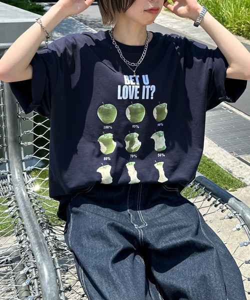 「PBLIM」 半袖Tシャツ MEDIUM オフホワイト レディース_画像7