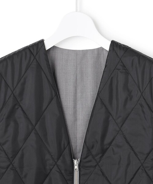 2025aw】ICB フェザーツイードベスト アイシービー ICB フェザー