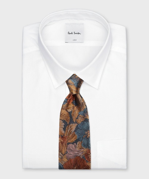 Paul Smith（ポール・スミス） ネクタイ “Vintage Hibiscus” タイ