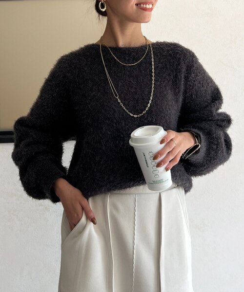 Chez toi（シェトワ） ニット セーター シャギーニット レディース