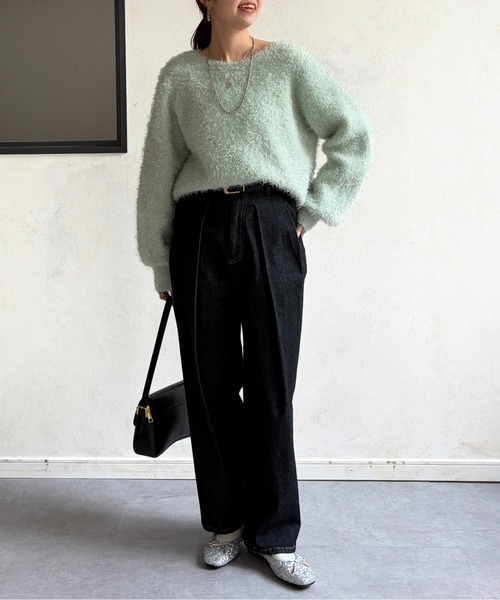 Chez toi（シェトワ） ニット セーター シャギーニット レディース