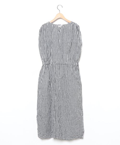 「liflattie ships」 半袖ワンピース SMALL ブラック レディース_画像2