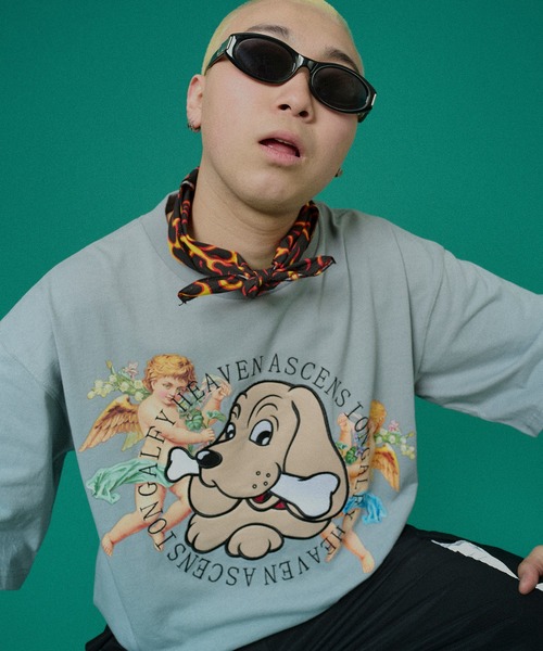 GALFY（ガルフィー） 半袖Tシャツ L グレー メンズ : ZOZOTOWN Yahoo