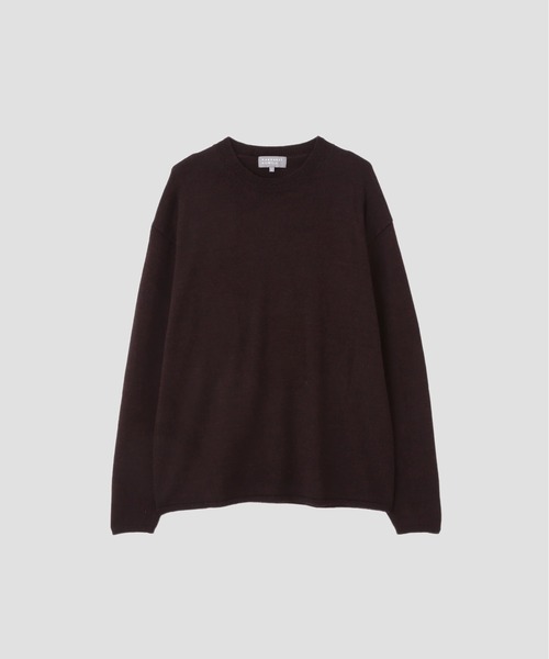 【MARGARET HOWELL】美品　ニットセーター　ワッフル生地　黒　M★ MARGARET HOWELL】美品 ニットセーター ワッフル生地 黒 M☆