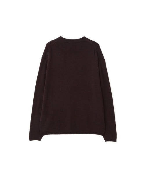 【MARGARET HOWELL】美品　ニットセーター　ワッフル生地　黒　M★ MARGARET HOWELL（マーガレットハウエル） セーター ニット WASHABLE