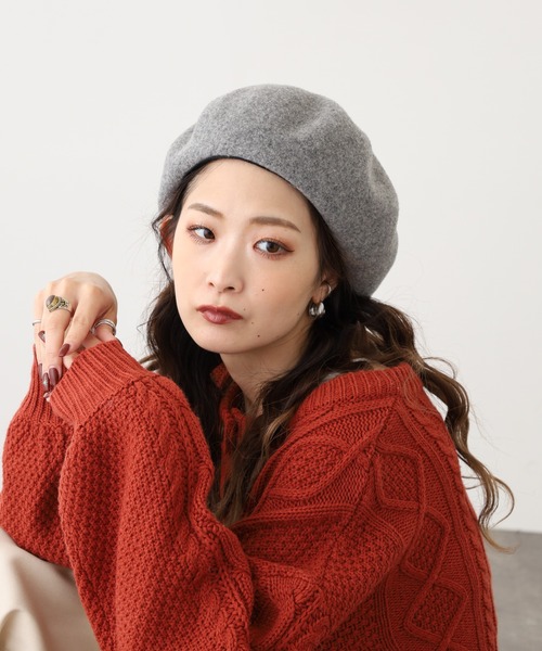 FUNALIVE（ファンアライブ） 帽子 ベレー帽 NEW ウールベレー