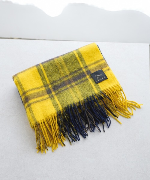 A part by（アパートバイ） ストール マフラー カシミヤコンチェック