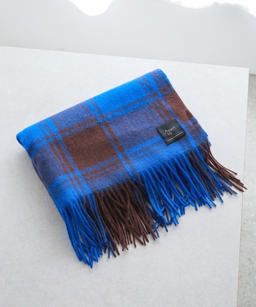 A part by（アパートバイ） ストール マフラー カシミヤコンチェック