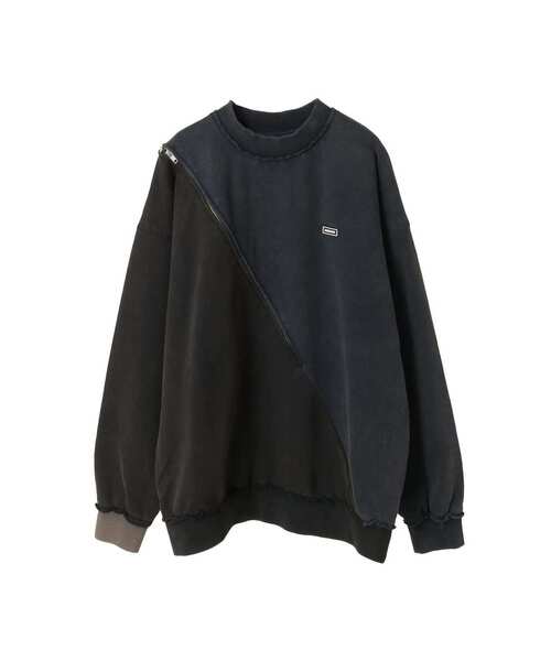CONVERSE TOKYO トレーナー スウェット 「HL」BI-COLOR ZIP DESIGN