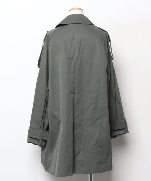 ebure 刺繍コート 36 グリーン レディース : ZOZOTOWN Yahoo!店 - 通販