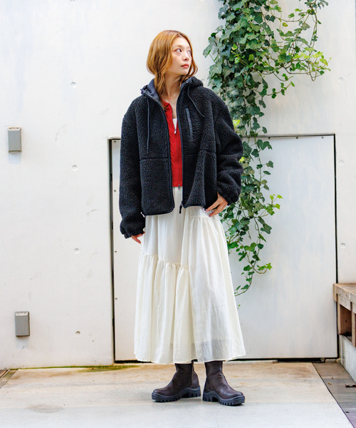NANGA（ナンガ） パーカー 「NANGA / ナンガ」BOA FLEECE ZIP HOODIE